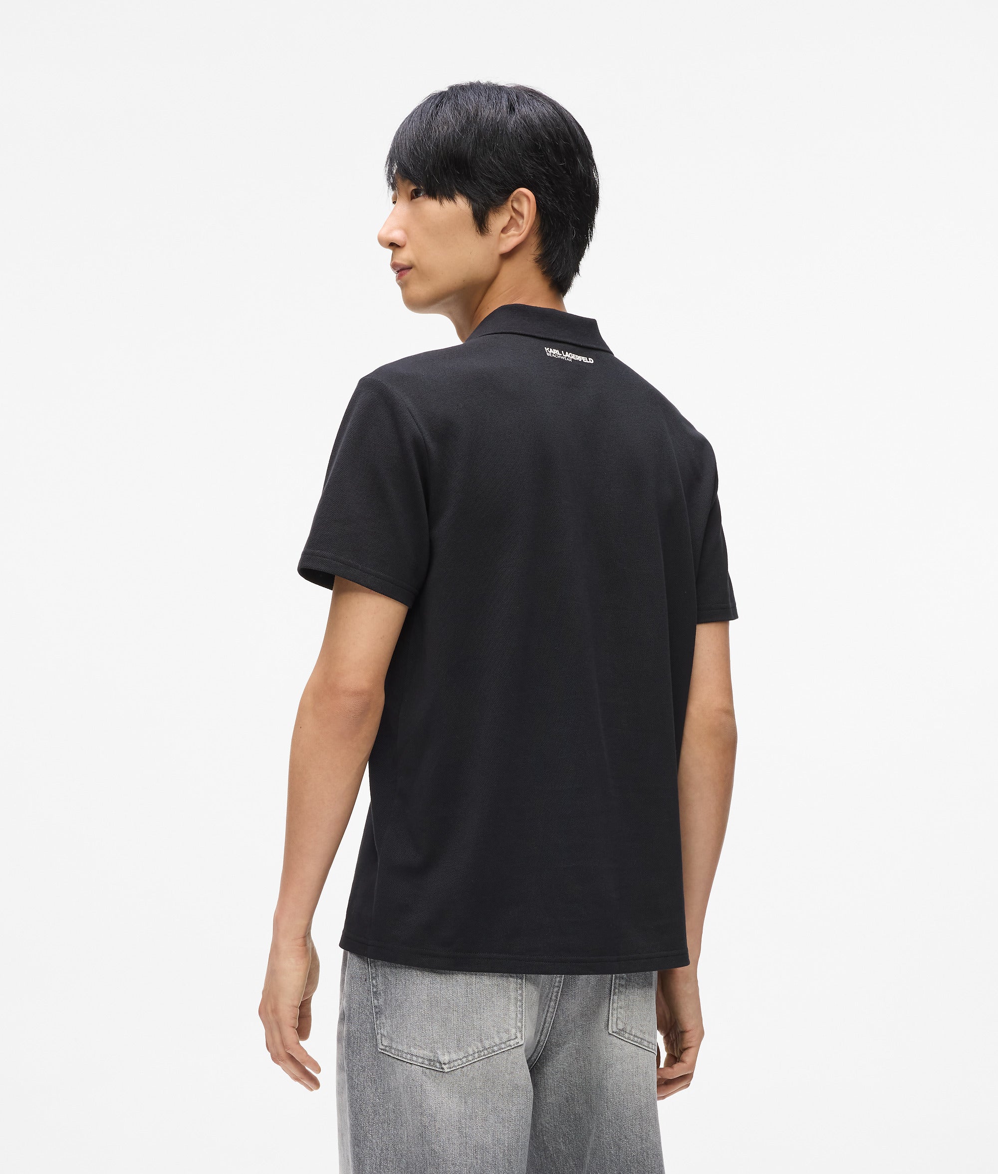 Monogram pin polo shirt - Image 2