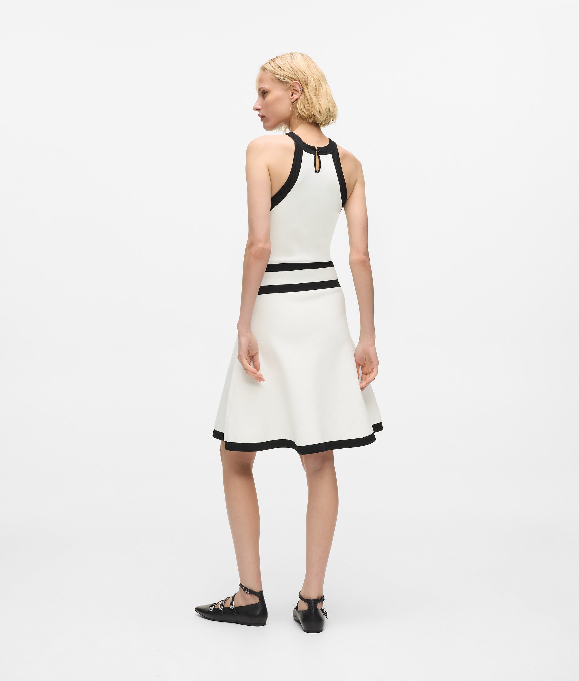 Karl DNA belted knit dress - Image 3