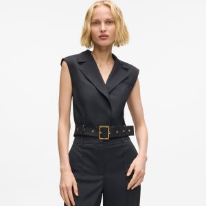 Karl DNA studded gilet