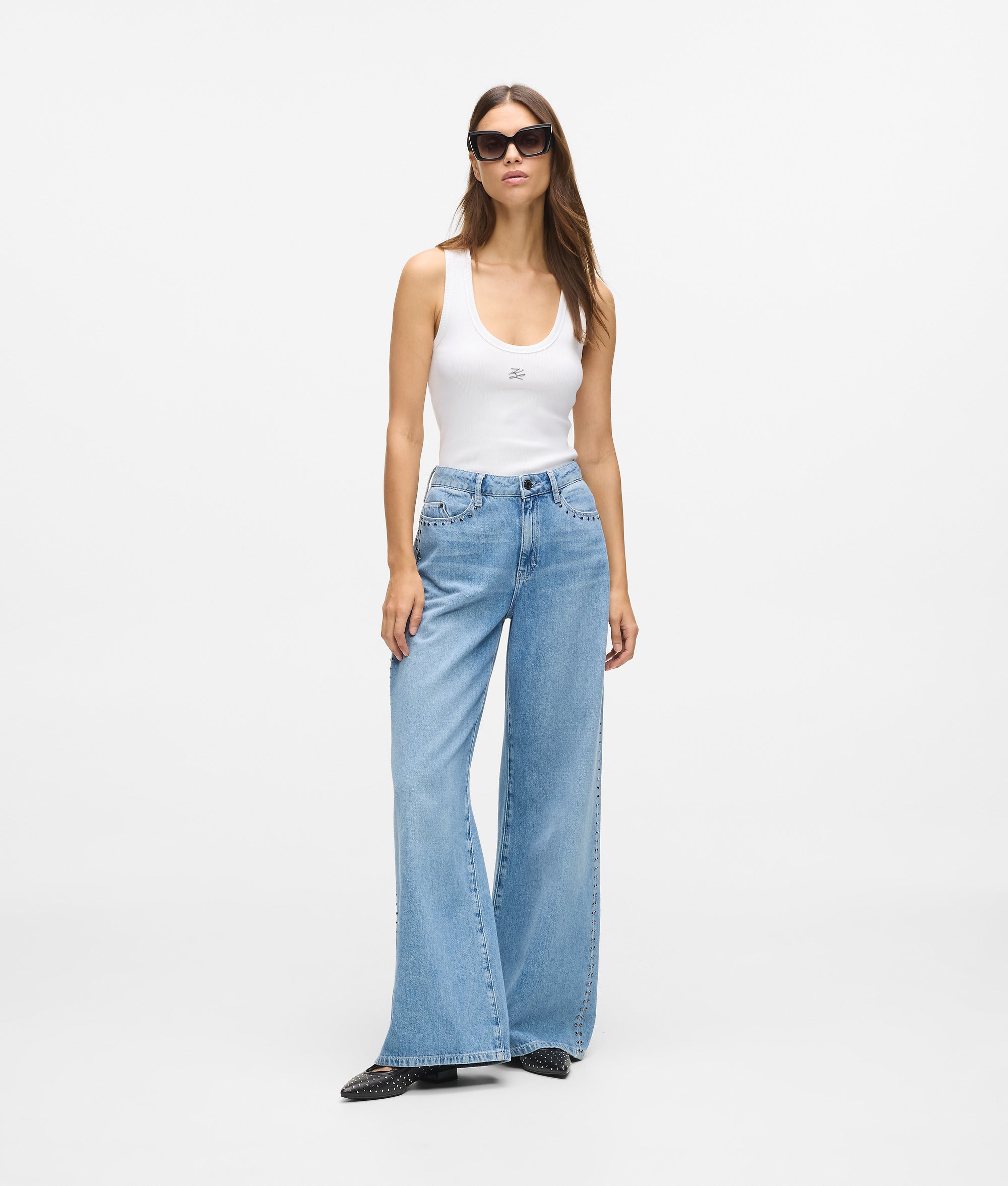 Autograph ribbed tank top - Image 4