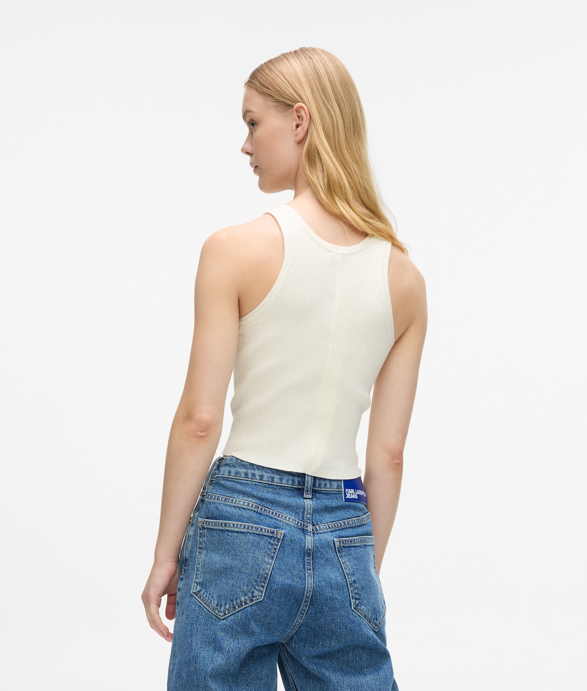 Knitted tank top - Image 2