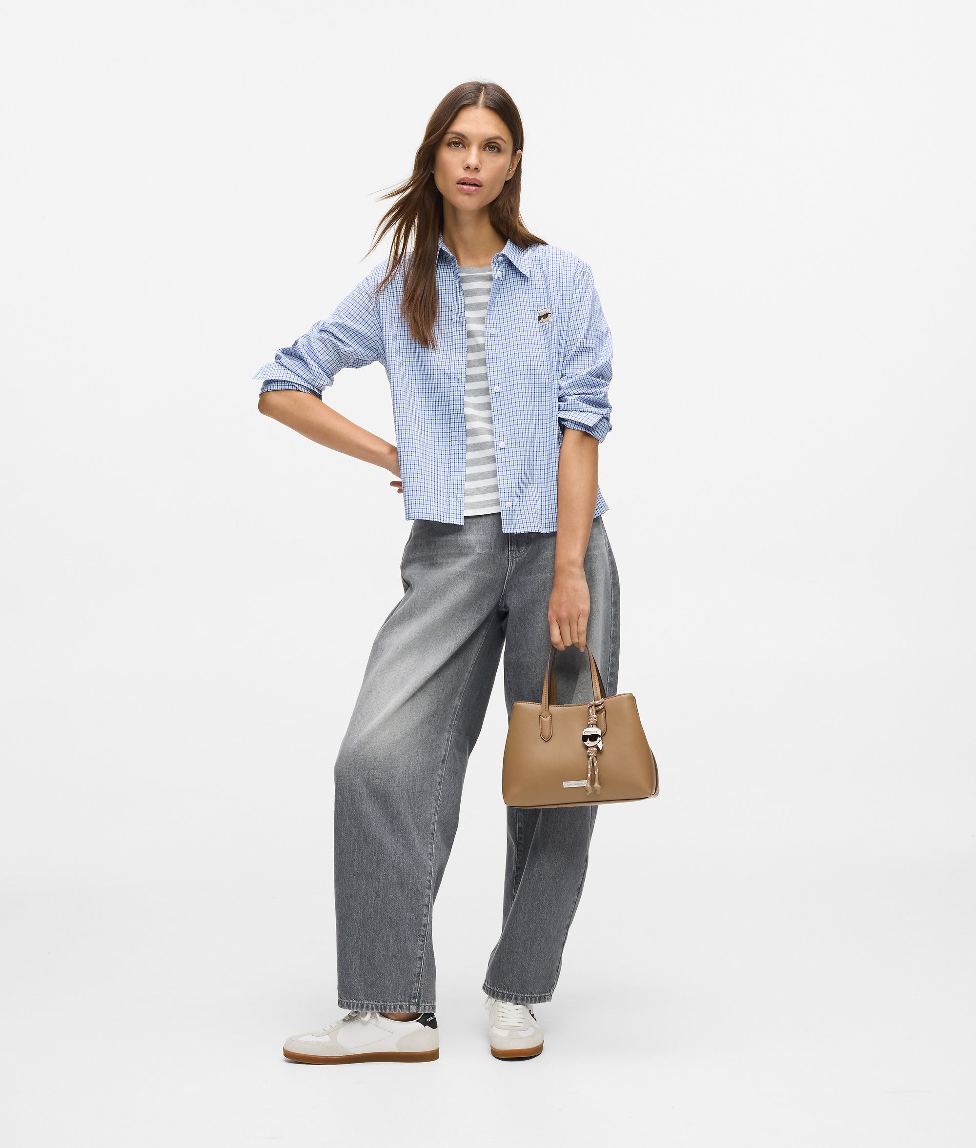 Ikon smooth small tote bag - Image 2