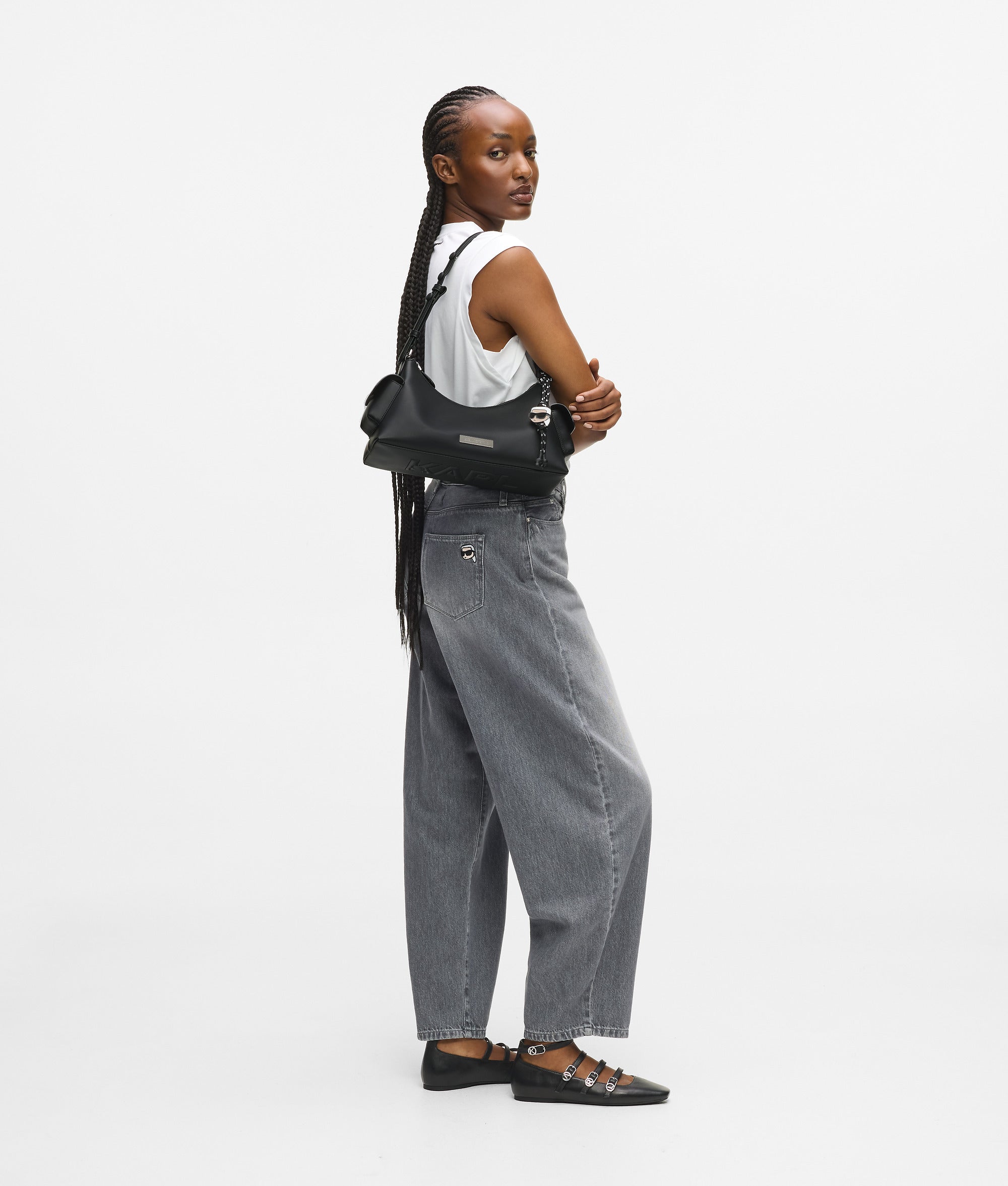 Ikon smooth cargo shoulder bag - Image 2