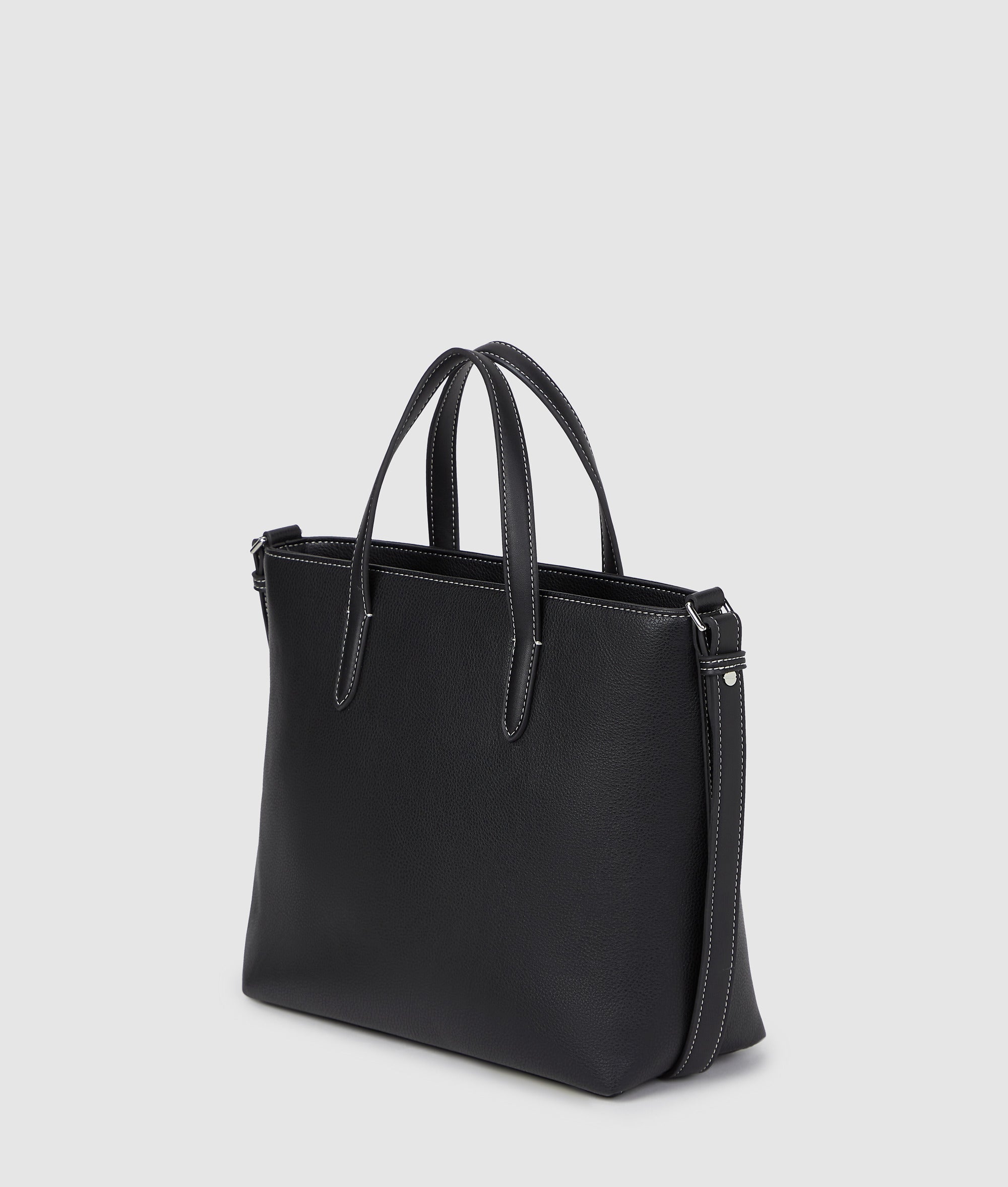 Metal logo mini tote bag - Image 4