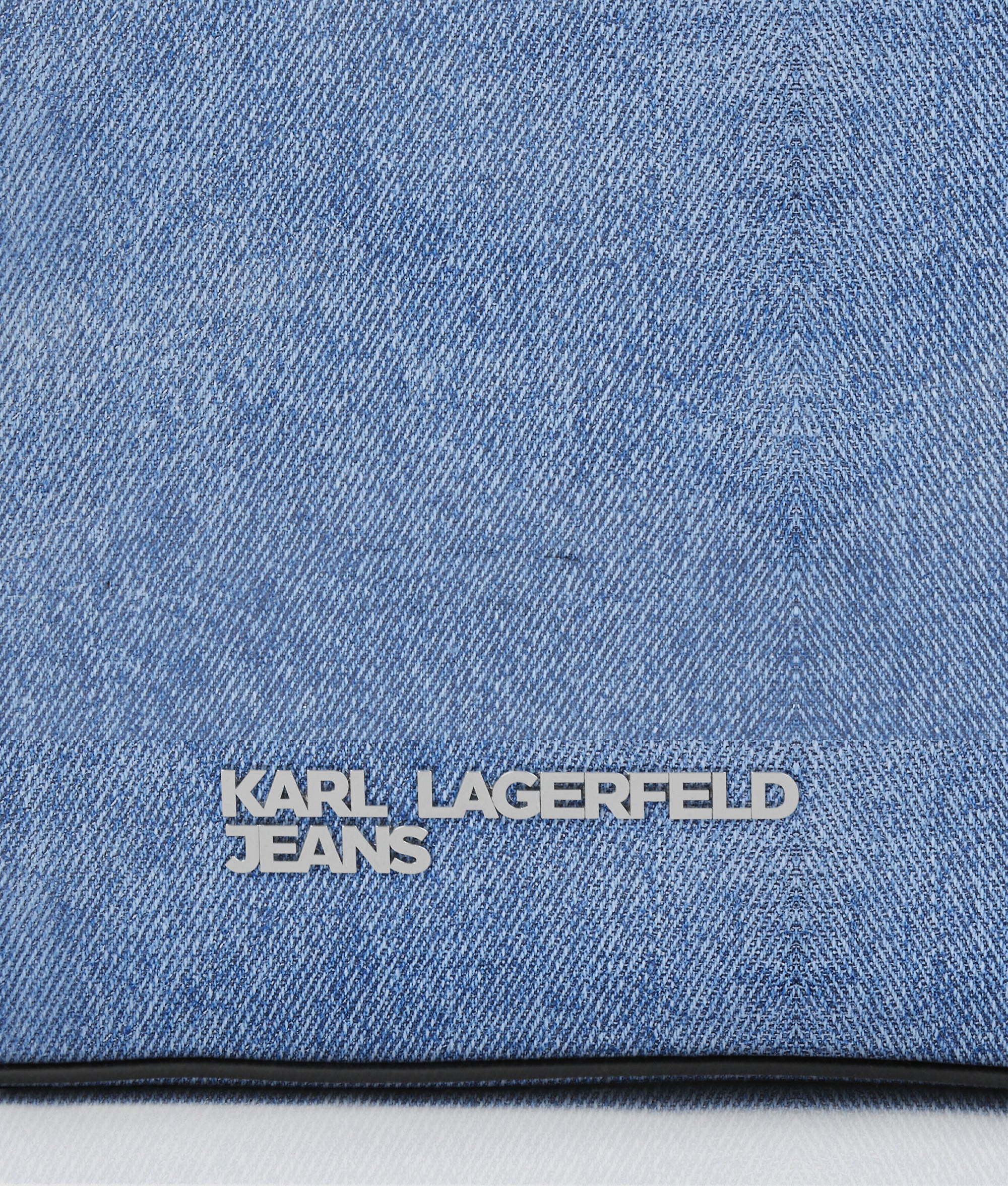 Denim buckle shoulder bag - Image 3