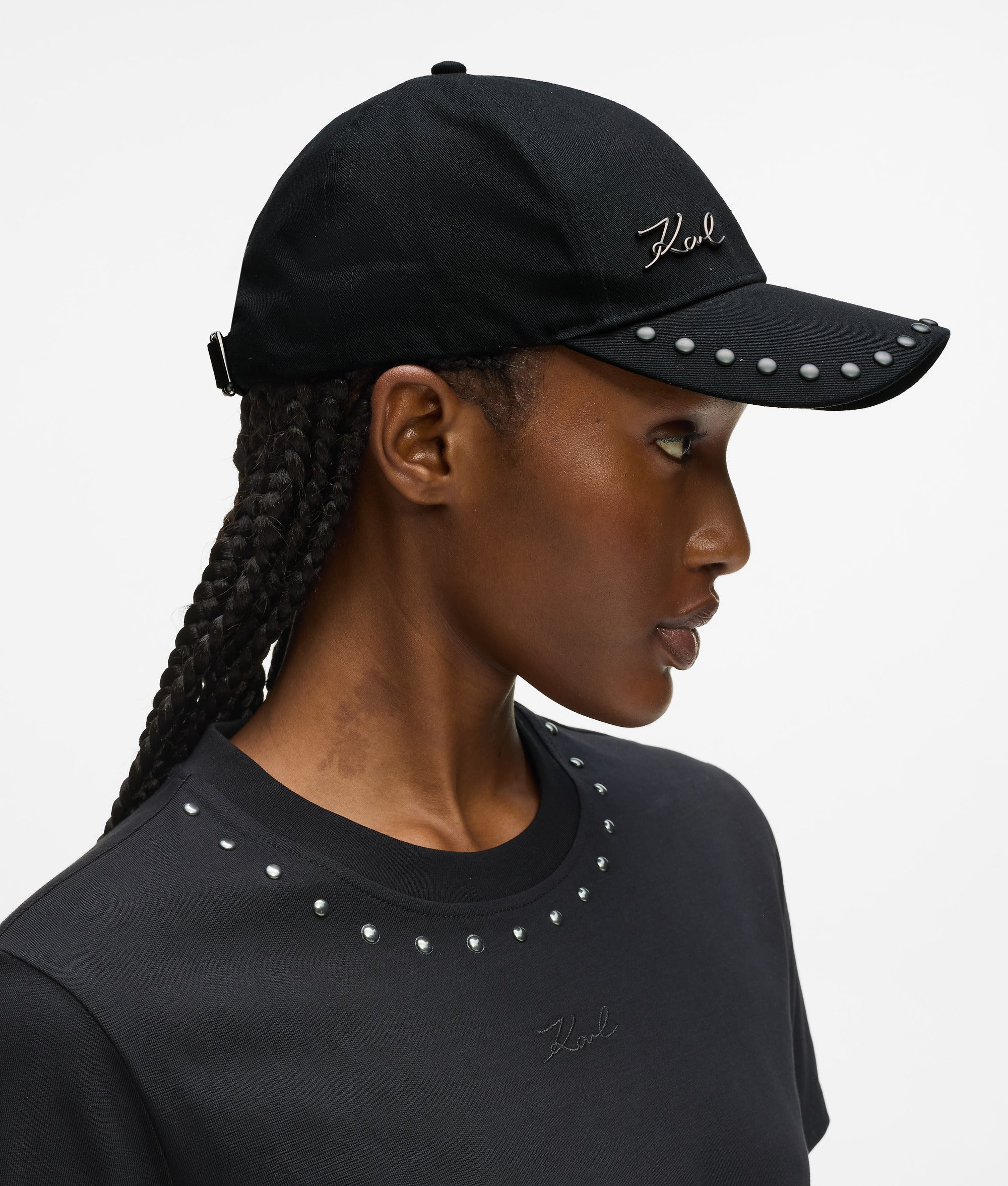 K/Signature studded cap - Image 2