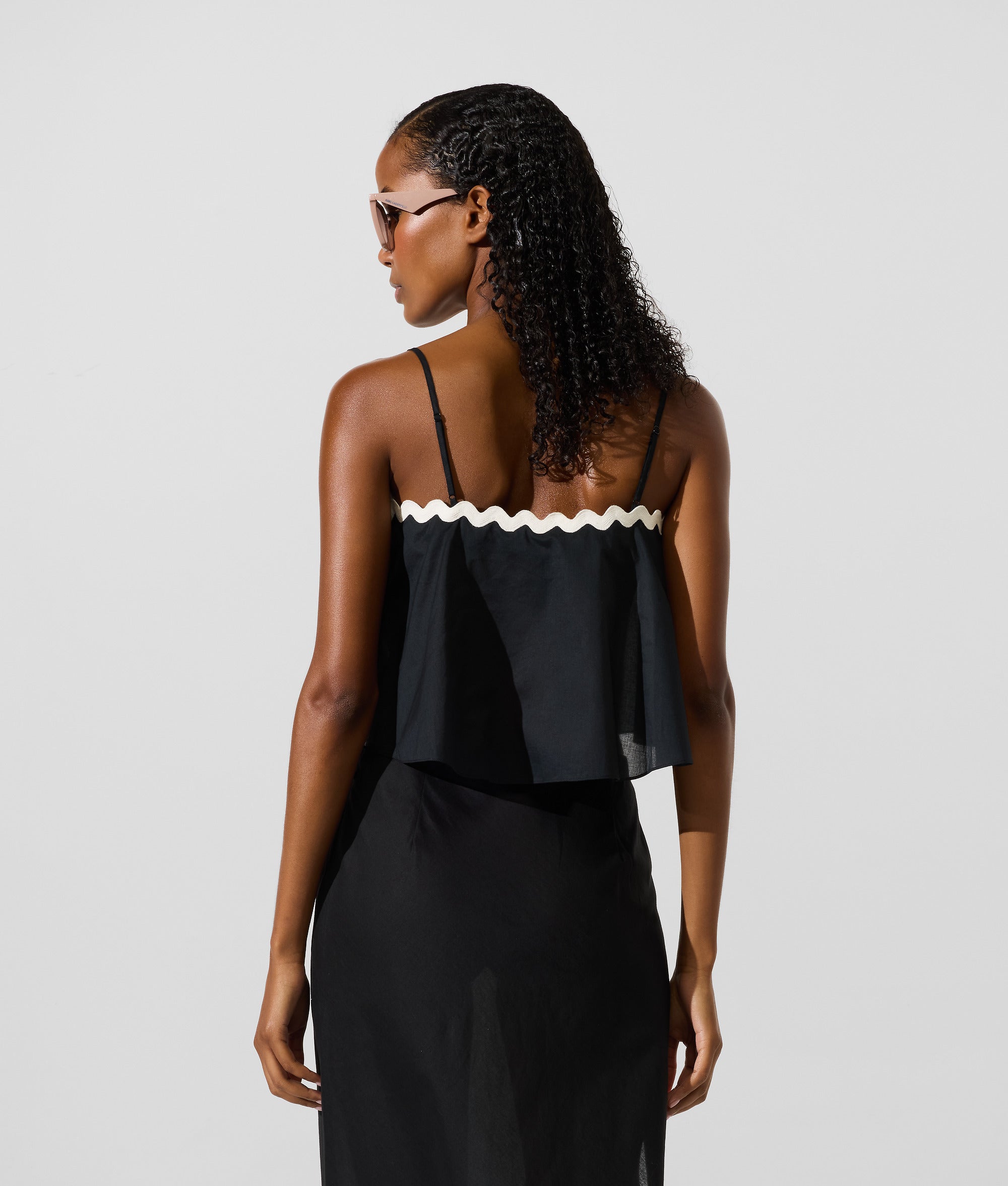 Scallop beach cropped top - Image 2