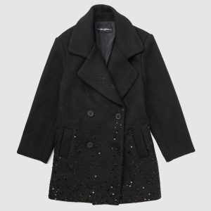 Girls sequin coat