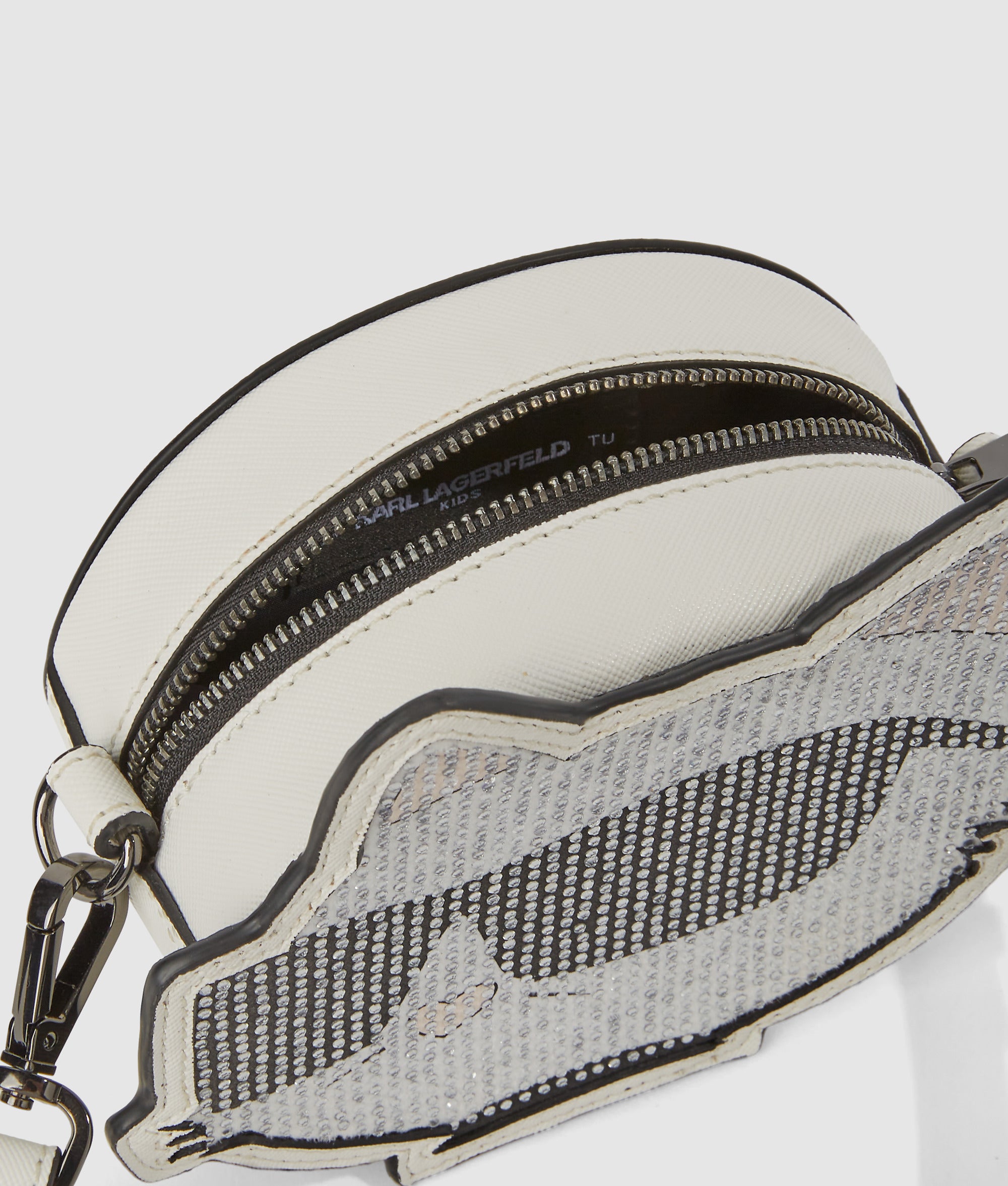 Girls Choupette rhinestone bag - Image 4