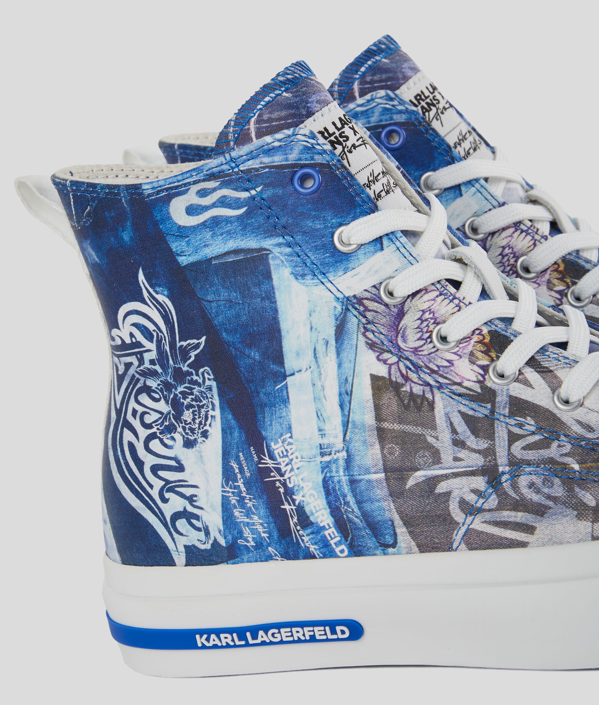 KLJ X ATELIER RESERVÉ VULC HIGH-TOP SNEAKERS - Image 3