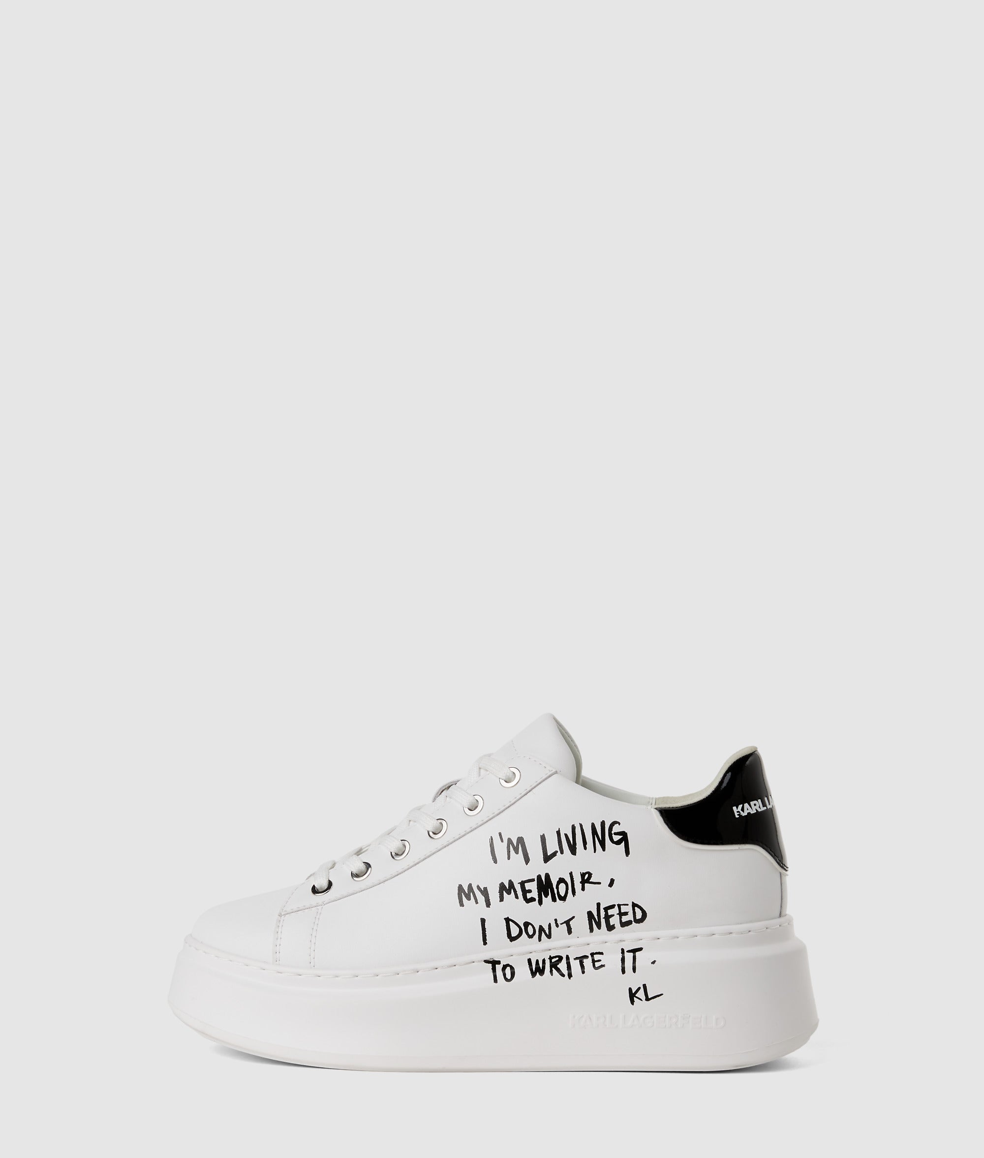 Anakapri Karl quote sneakers